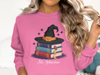 Personalized Witch Hat Books Graphic Sweatshirt product type