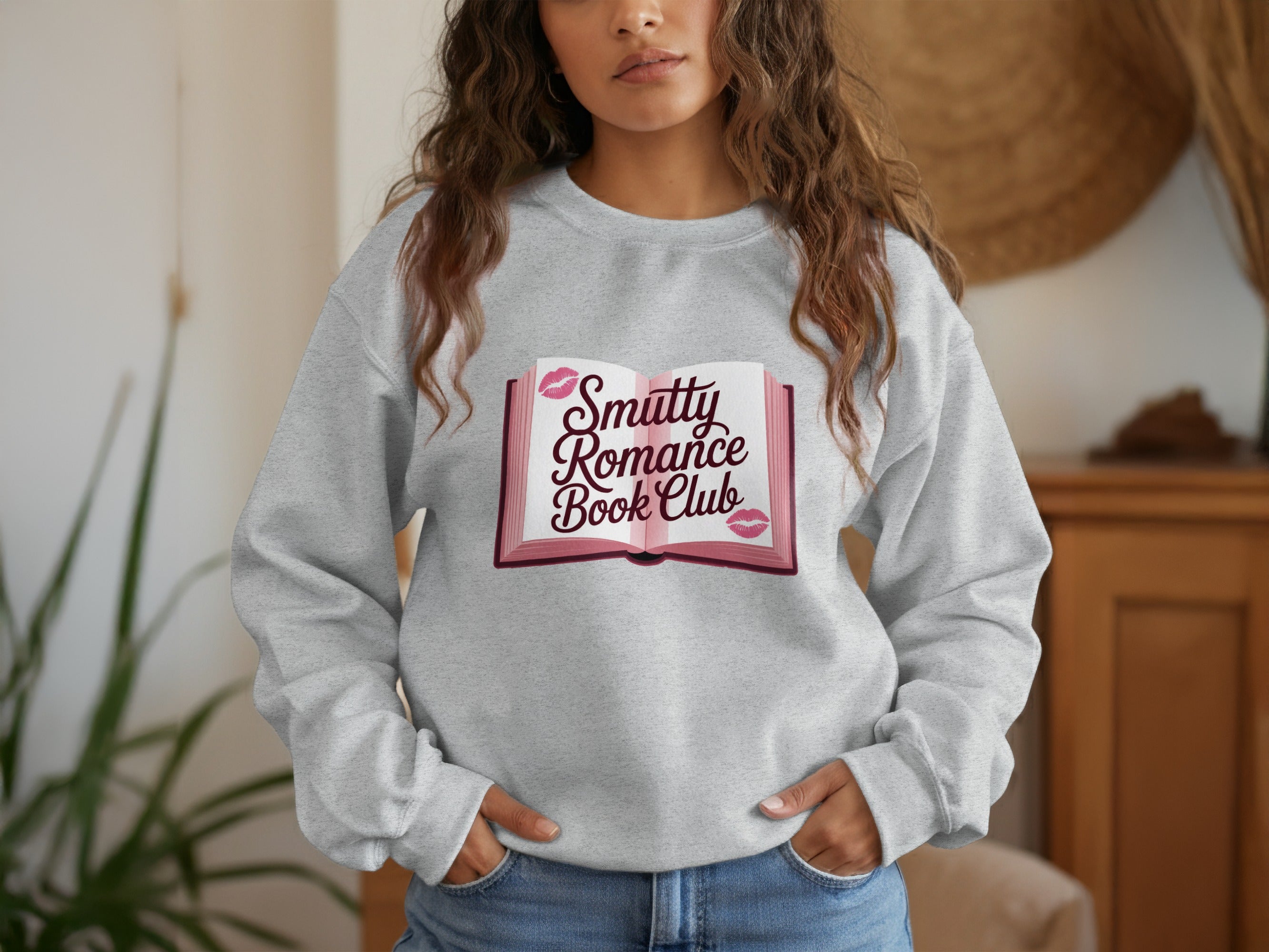 Smutty Romance Book Club Graphic Novelty Sweatshirt product
