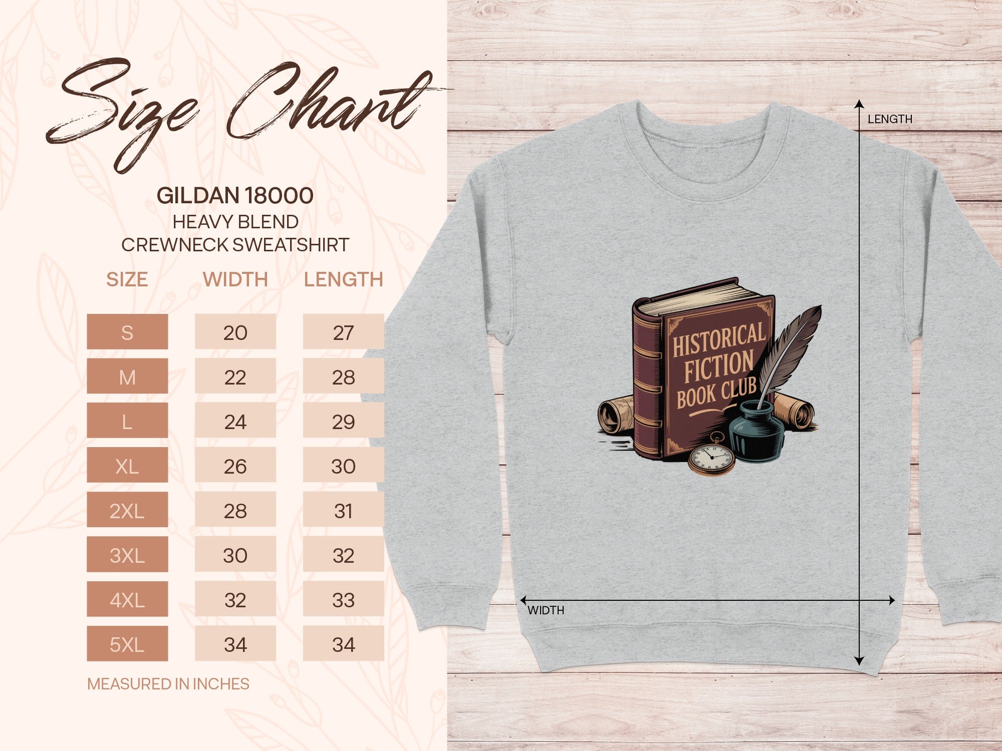 Historical Fiction Book Club Crewneck Sweatshirt product