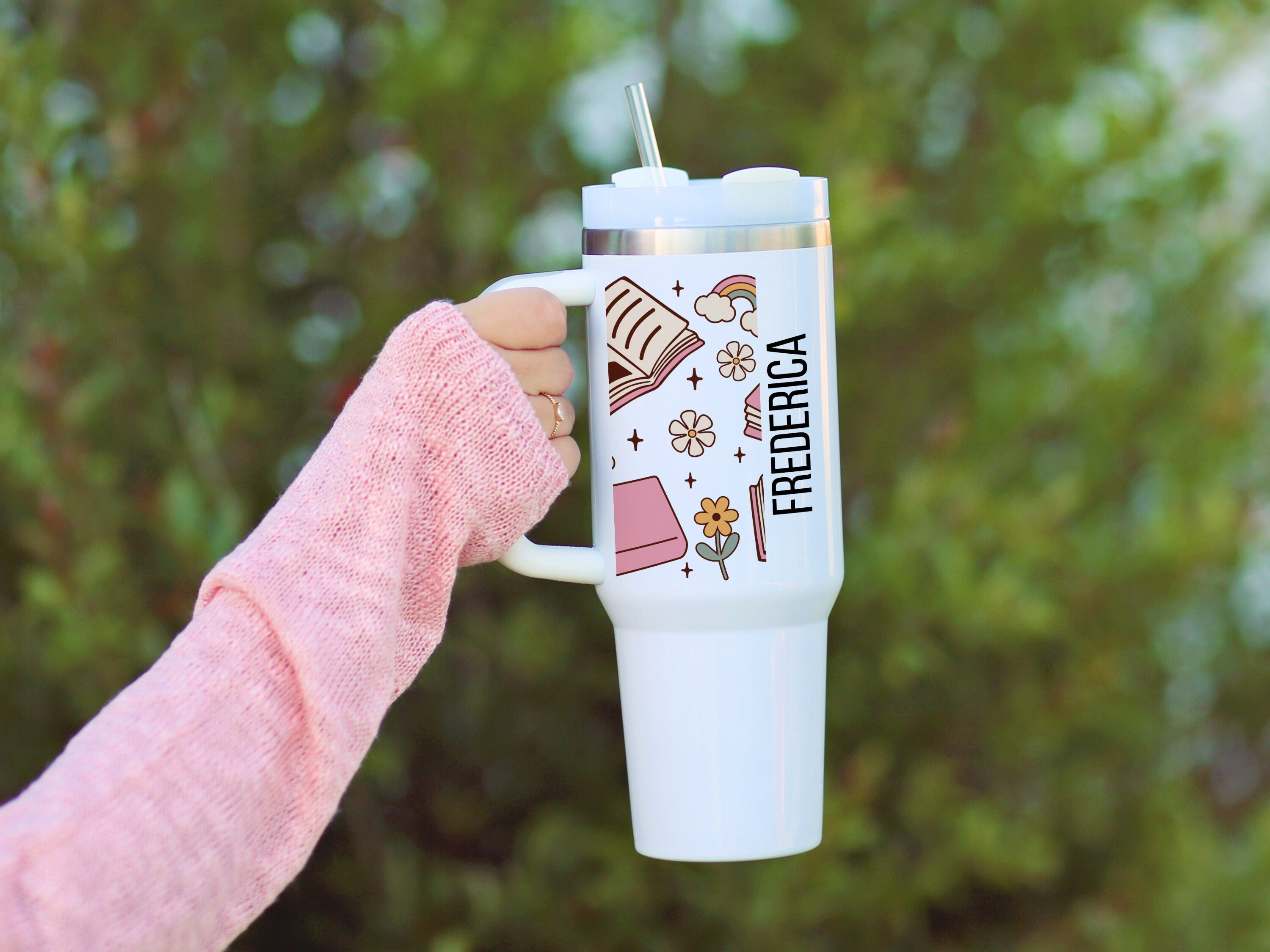 Personalized Name Cute Mug with Creative Design product