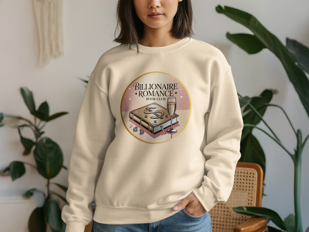 Billionaire Romance Book Club Champagne Graphic product type