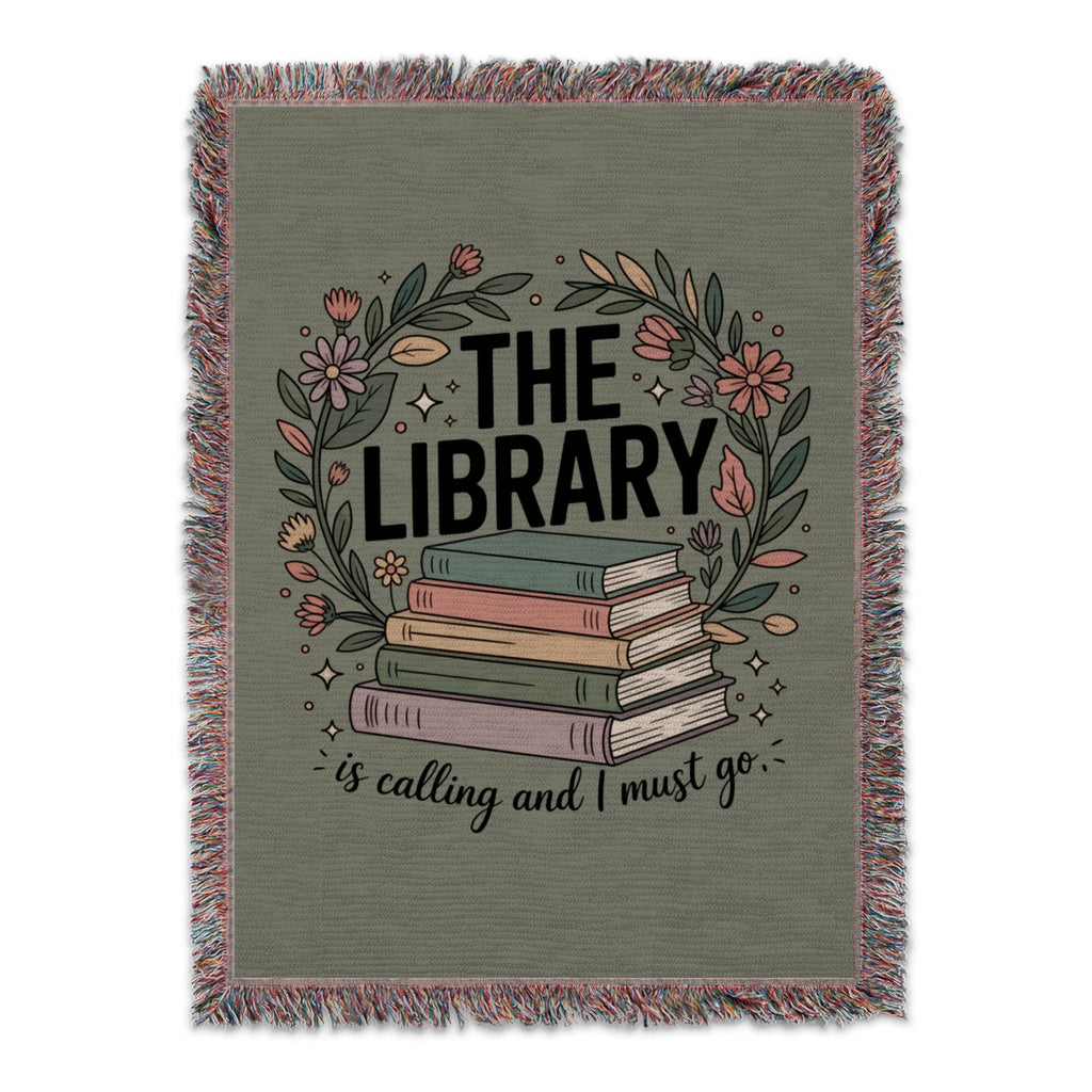 The Library Is Calling And I Must Go Blanket product