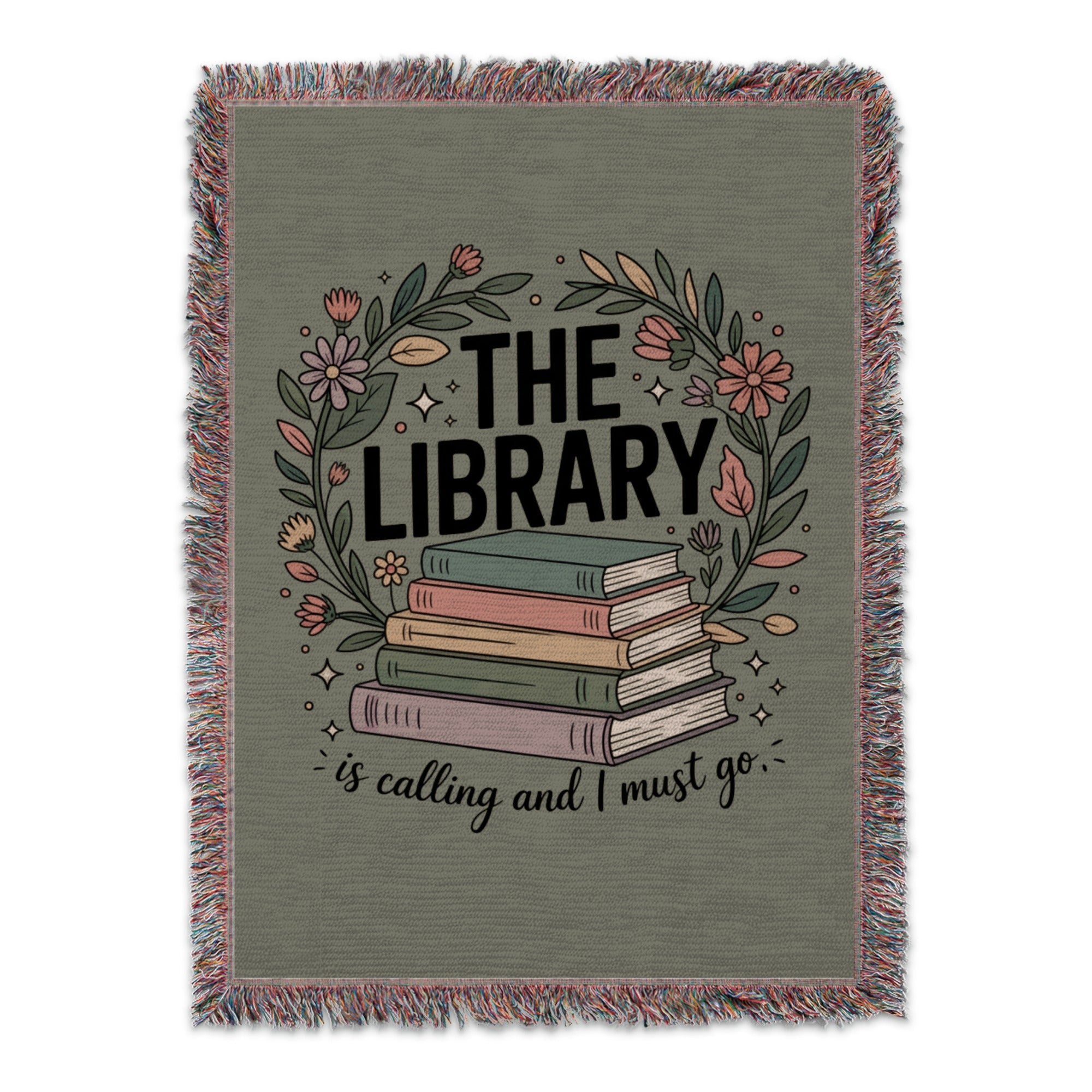 The Library Is Calling And I Must Go Blanket product