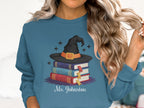 Spellbinding Book Lover Witch Hat Sweatshirt product type