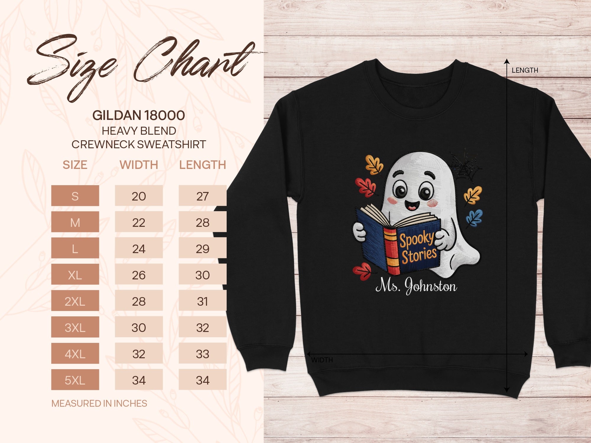 Spooky Stories Ghost Design Heavy Blend Sweatshirt product