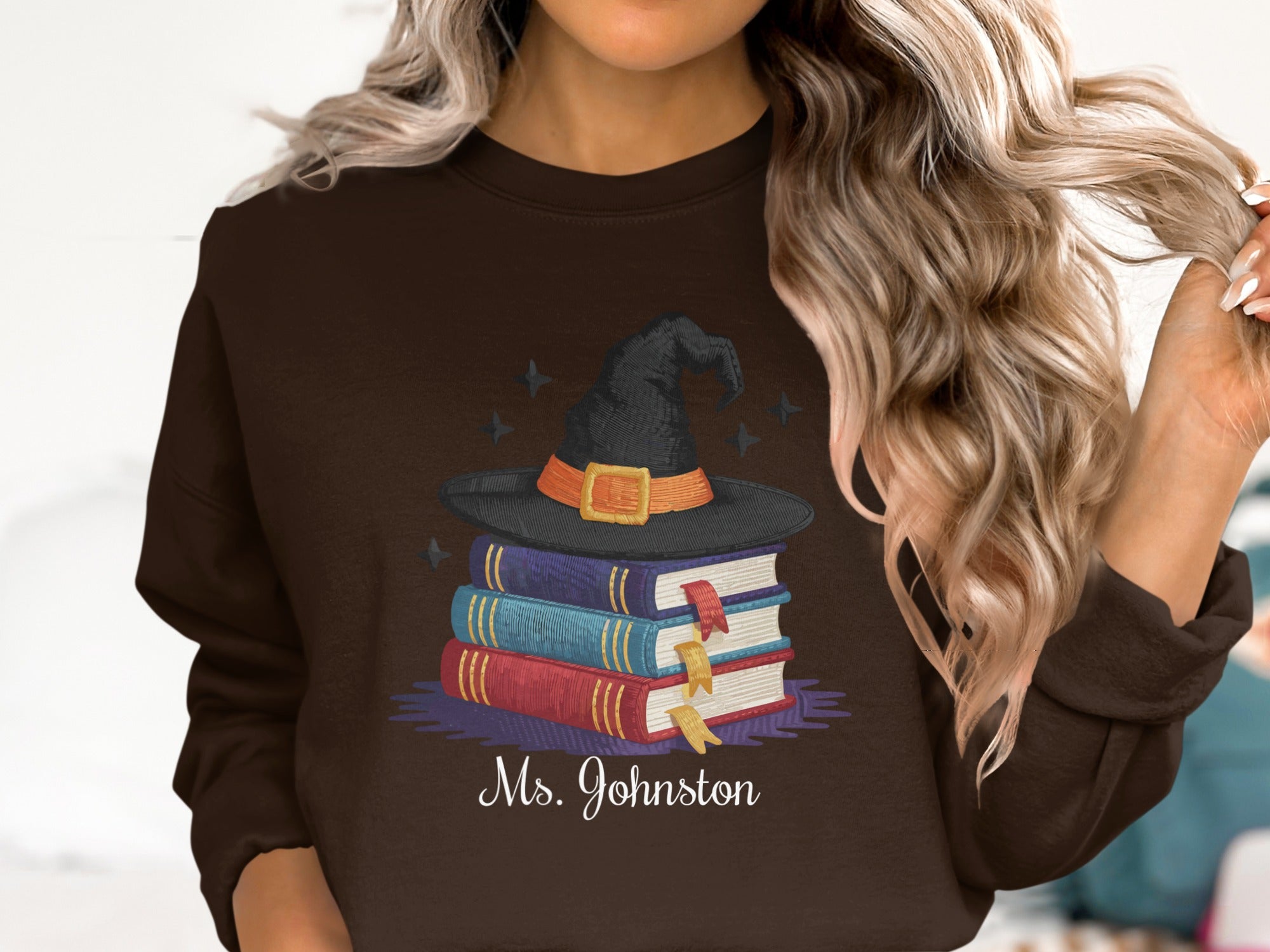 Spellbound Books and Magic Hat Graphic Sweatshirt product type