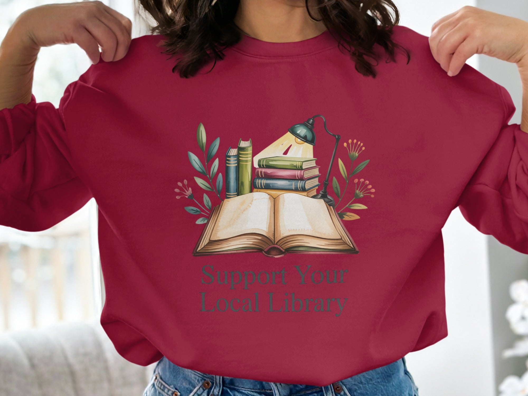 Support Your Local Library Graphic Shirt product