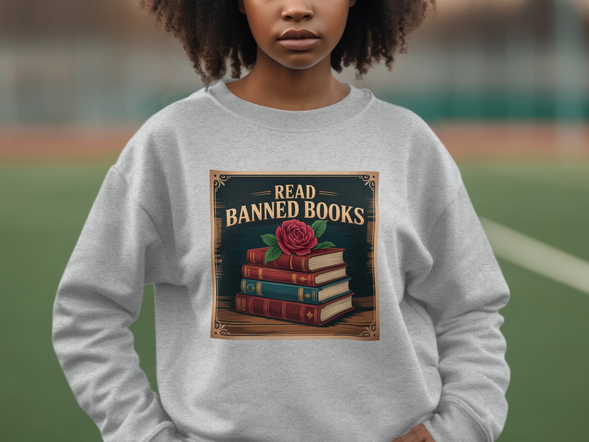 Read Banned Books Graphic Sweatshirt product type