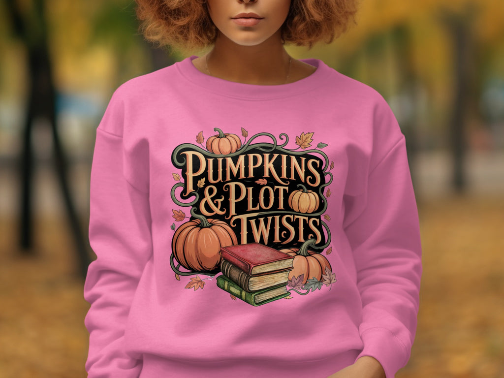Pumpkins and Plot Twists Sweatshirt product