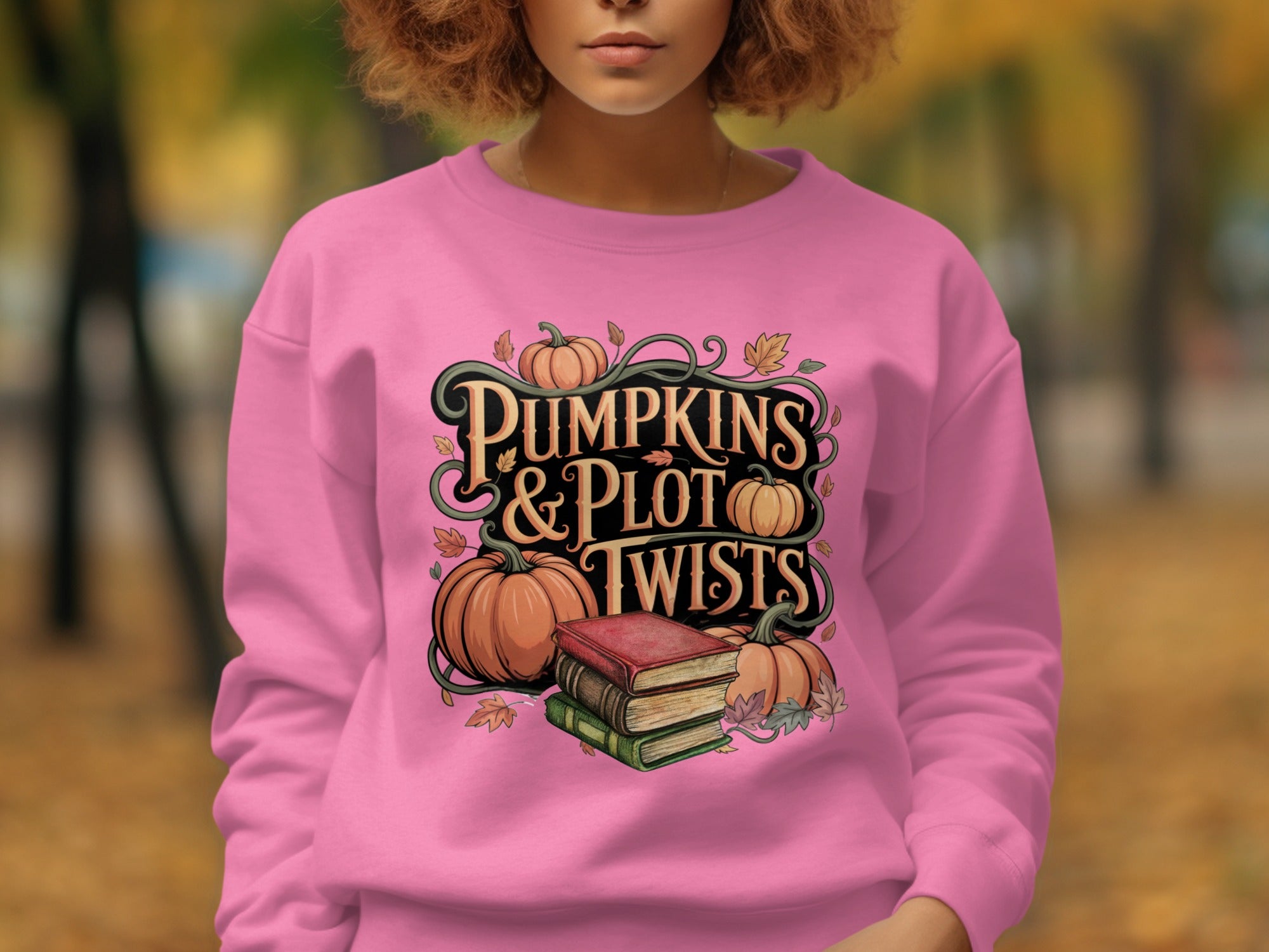 Pumpkins and Plot Twists Sweatshirt product