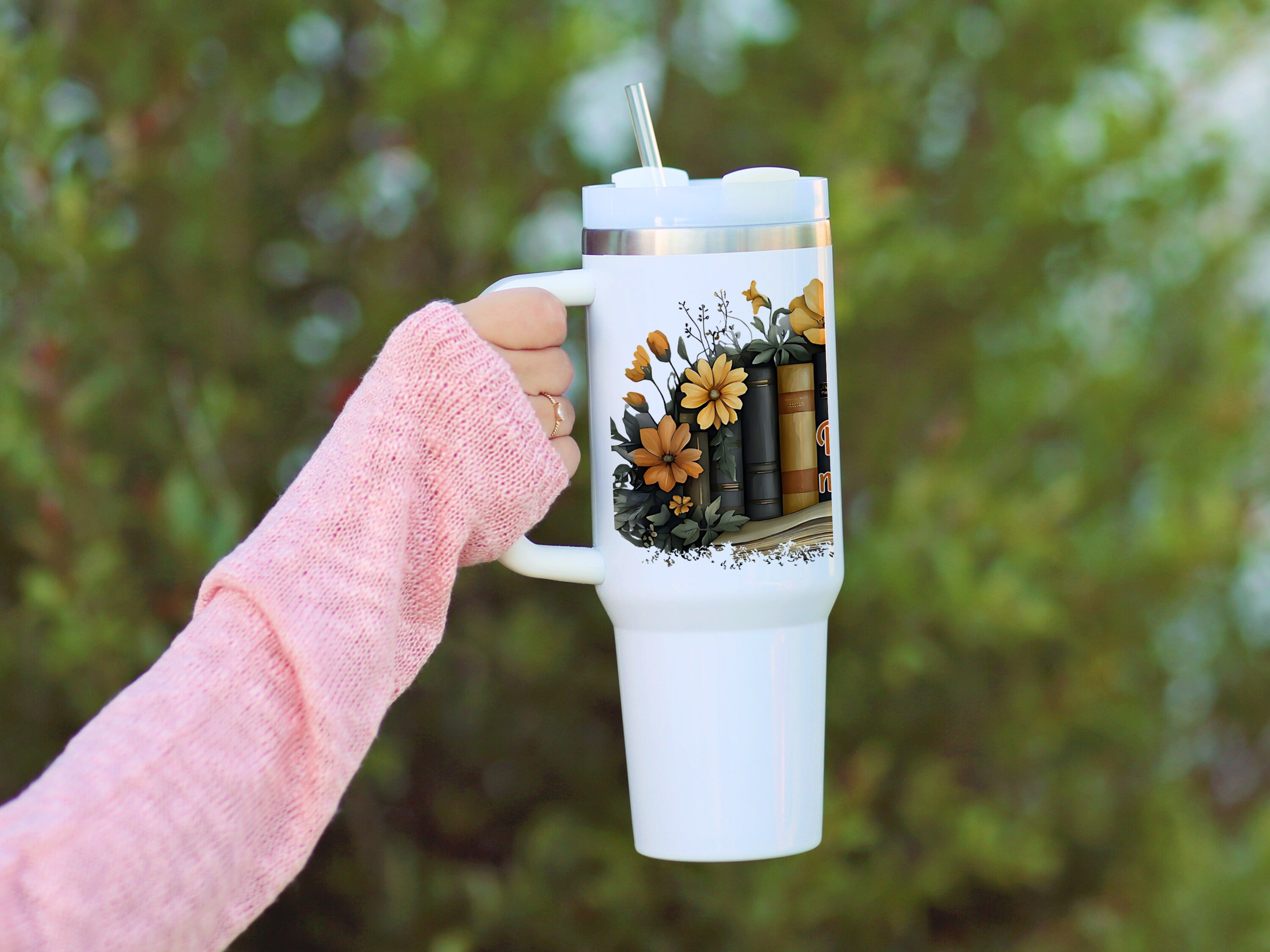 Floral Autumn Design Drinkware Product Type