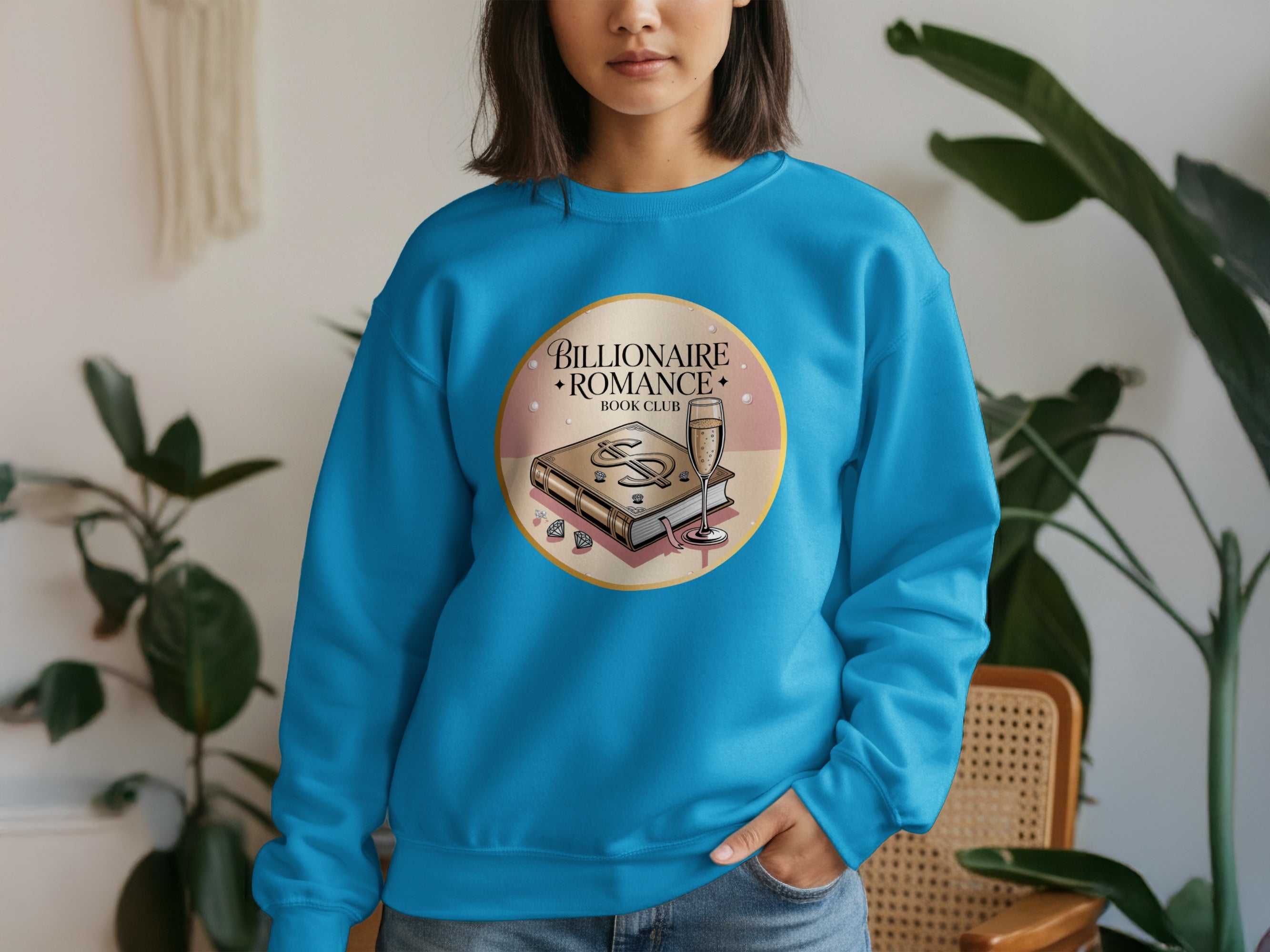 Billionaire Romance Book Club Graphic Sweatshirt product type