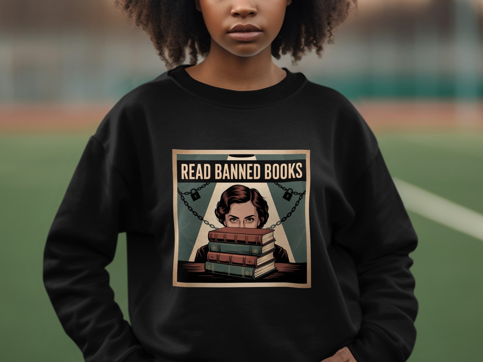 Read Banned Books Graphic Sweatshirt product
