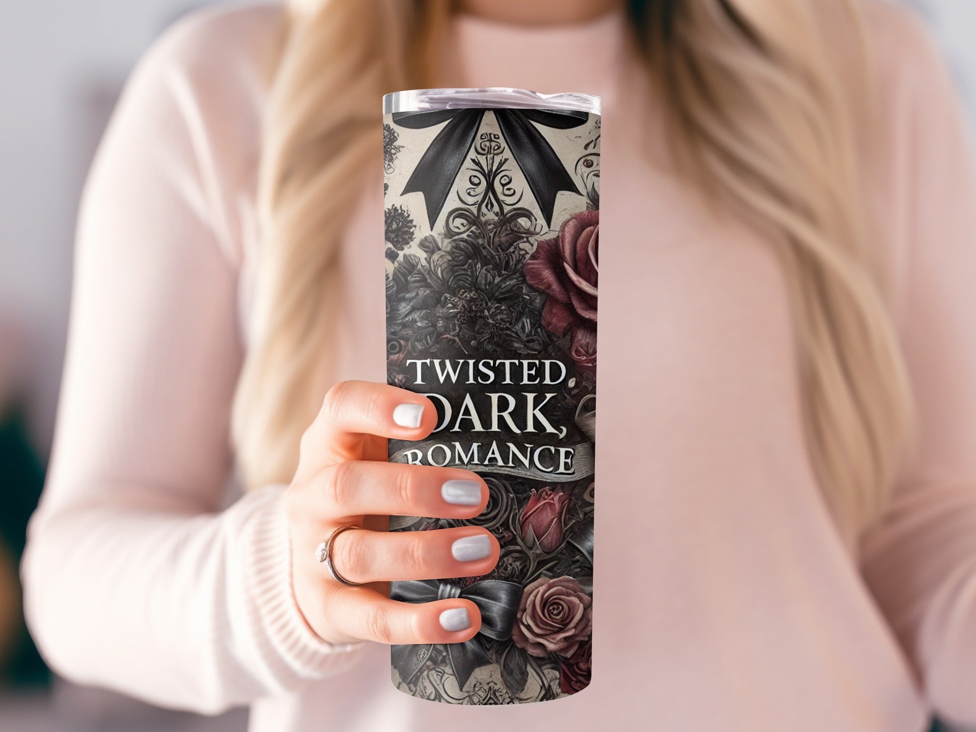 Twisted Dark Romance Gothic Design Tumbler product