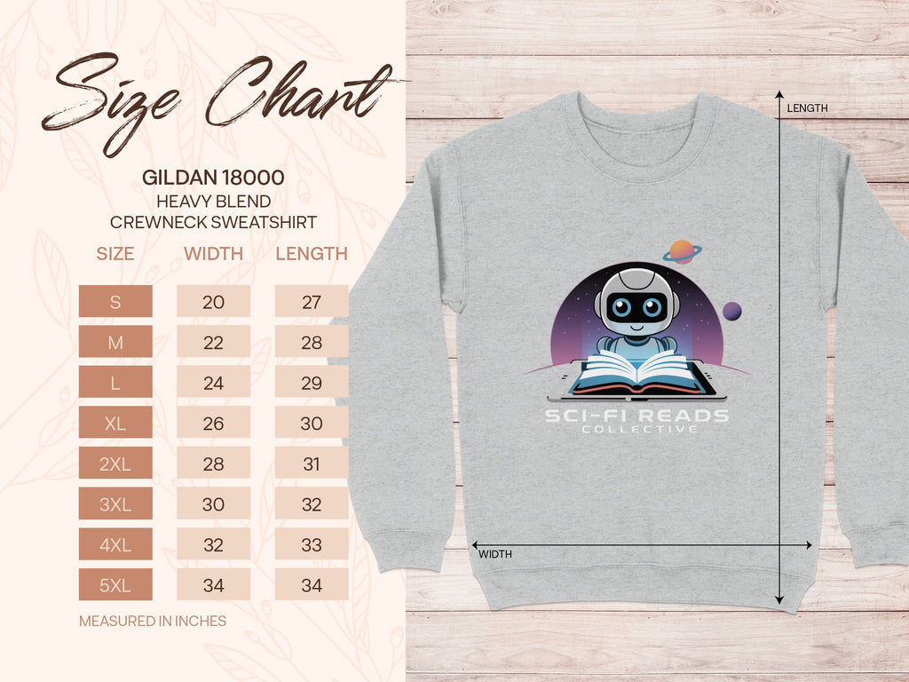 Sci-Fi Reads Collective Crewneck Sweatshirt product