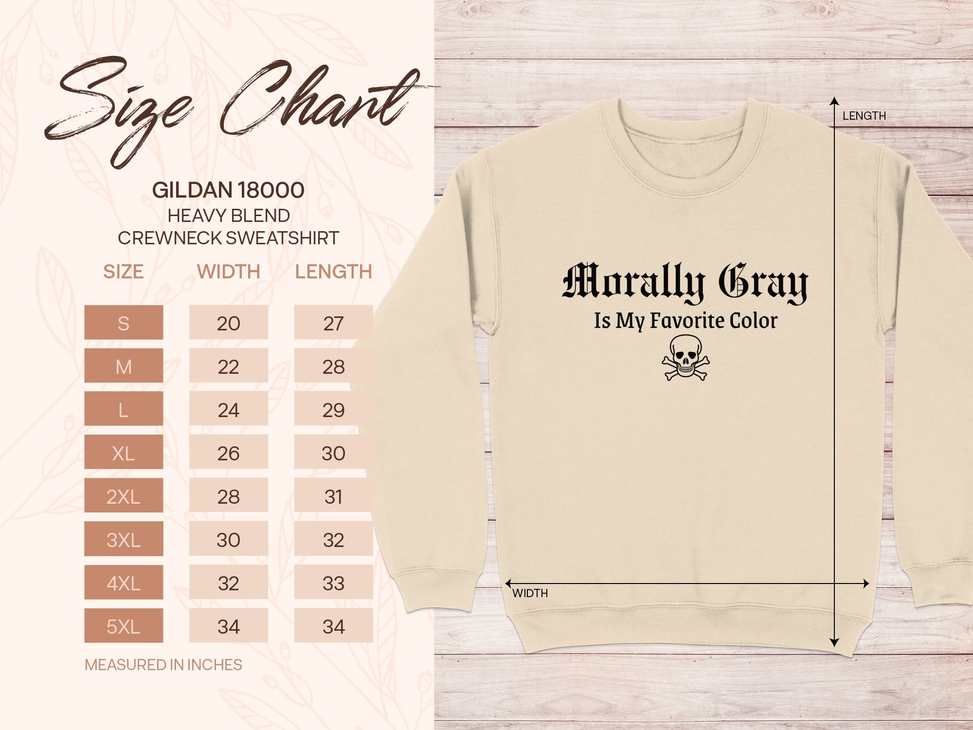 Morally Gray Is My Favorite Color Crewneck Sweatshirt