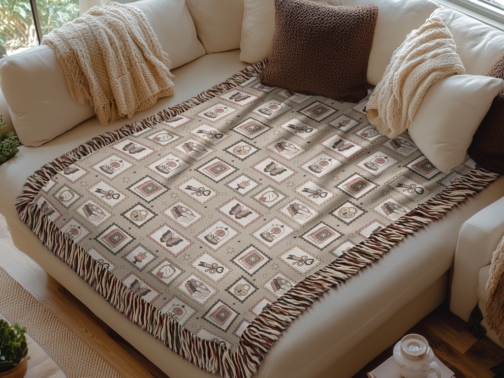 Cozy Patterned Throw Blanket Sofa Couch product