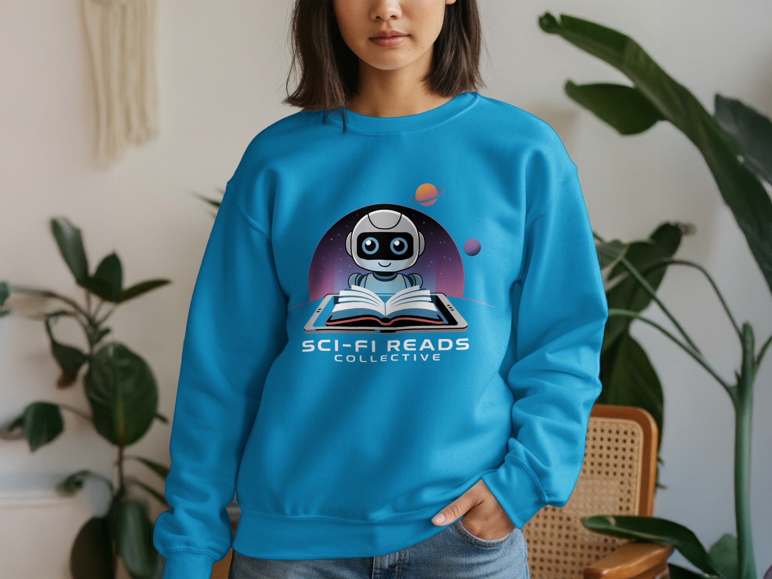 Sci-Fi Reads Collective Graphic Sweatshirt product type