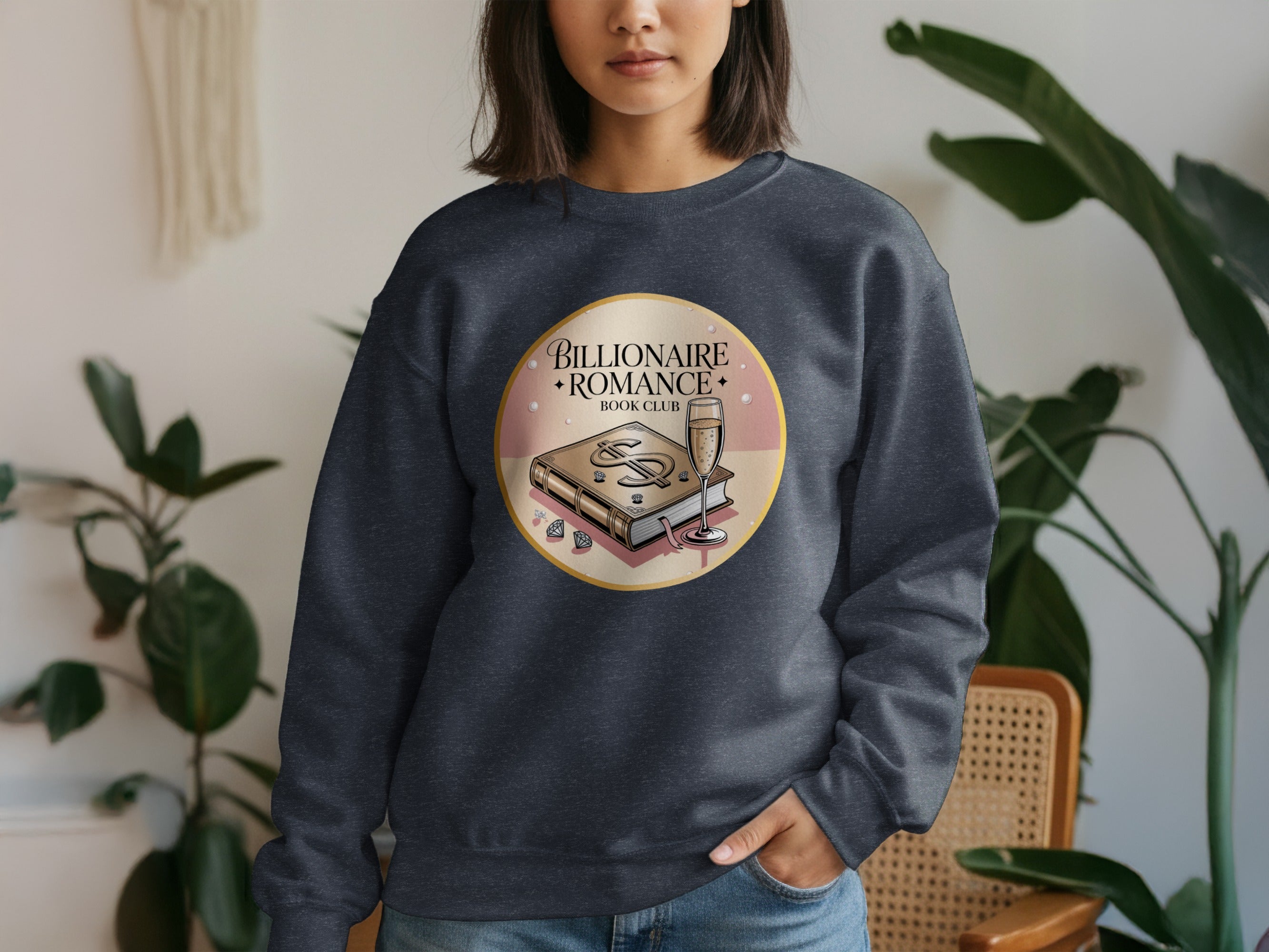 Billionaire Romance Book Club Sweatshirt product type