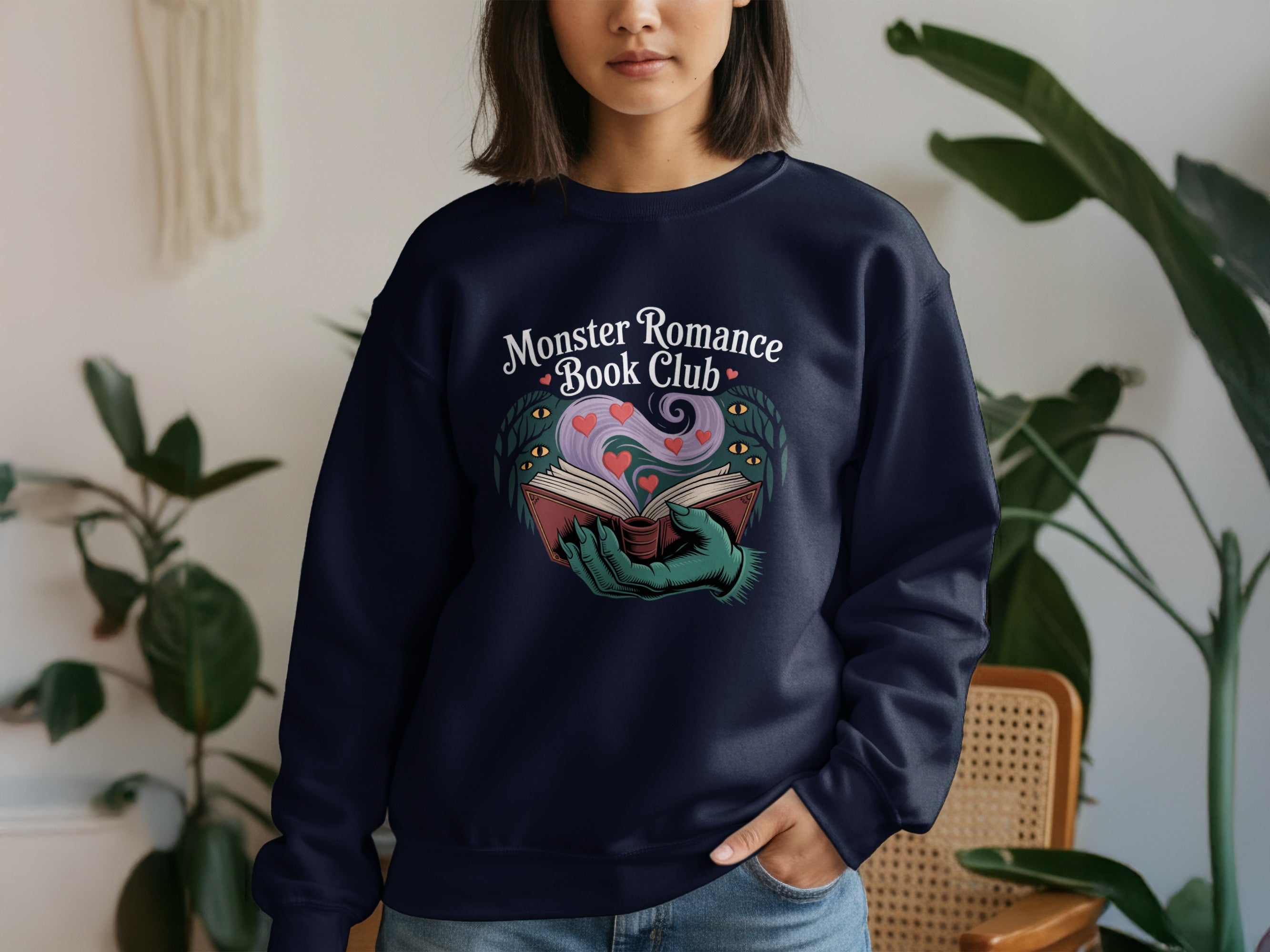 Monster Romance Book Club Sweatshirt product type