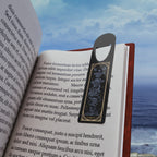 Morally Grey Bookmark - Elegant Metal Bookmark