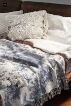 Cozy Decorative Blanket with Tassel Edges product type