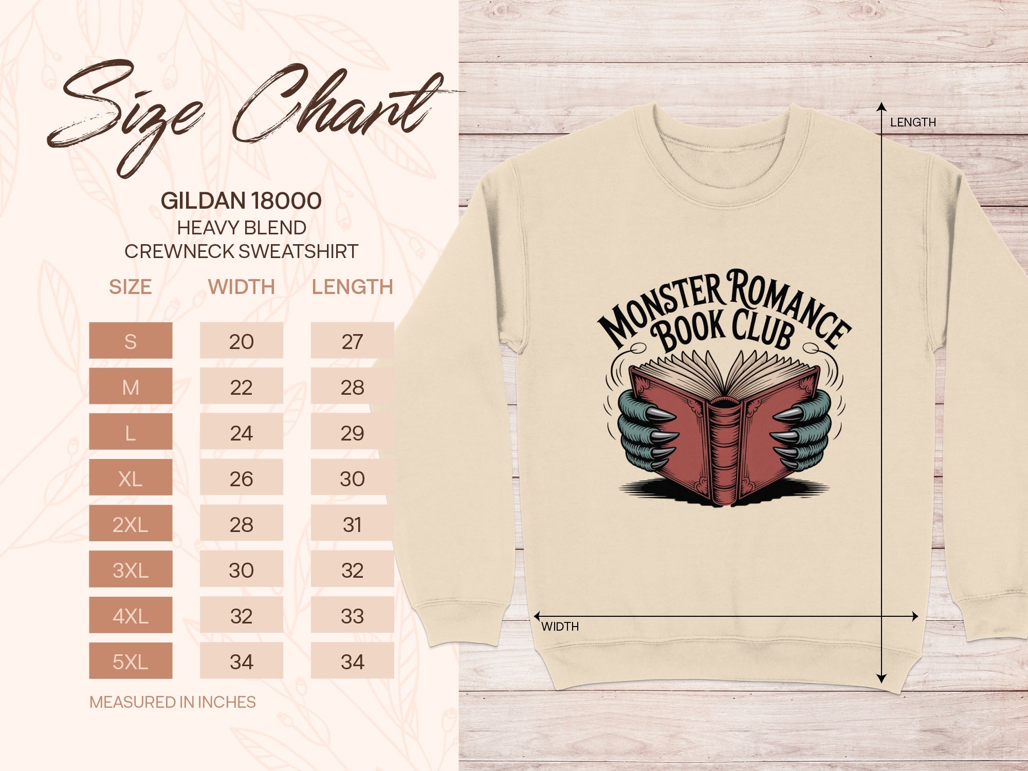 Monster Romance Book Club Crewneck Sweatshirt product