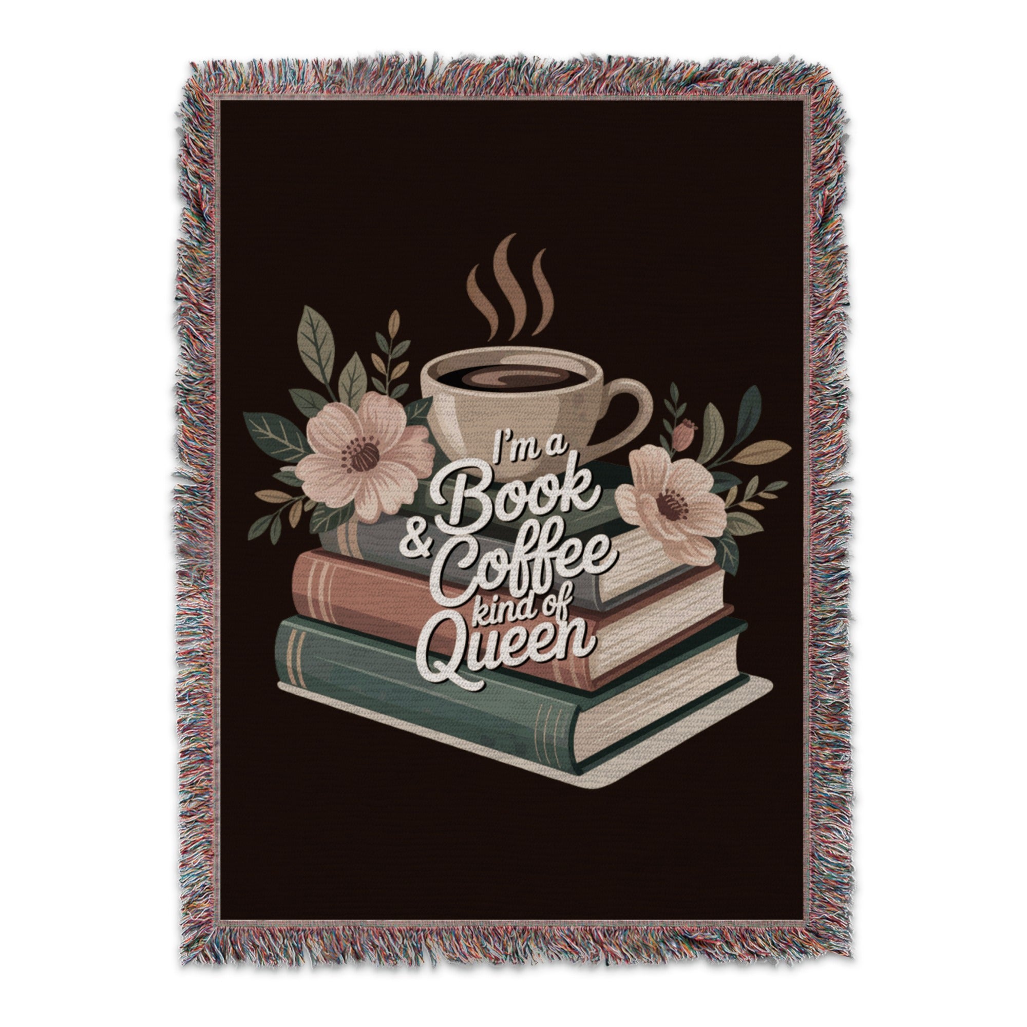 I'm a Book and Coffee Kind of Queen Blanket product