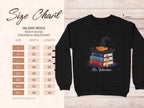 Customizable Witch Hat with Books Sweatshirt product type