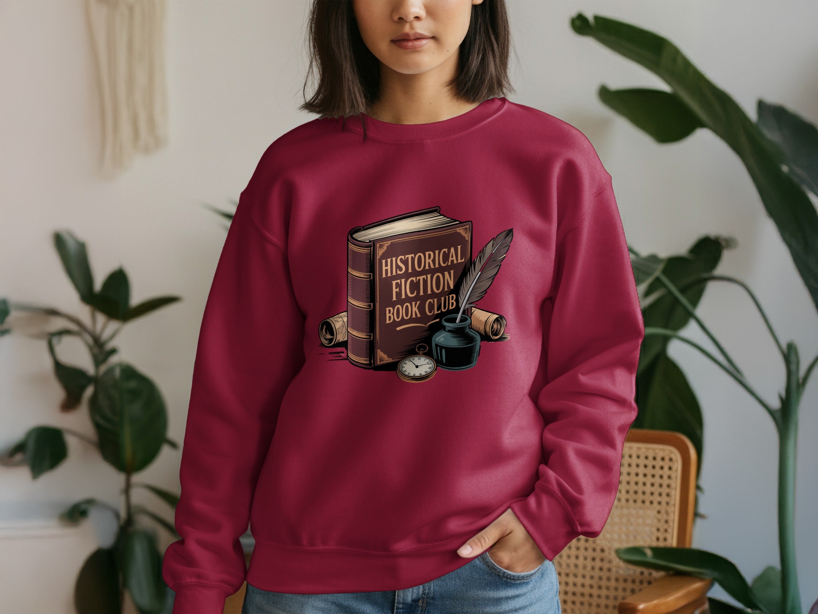 Historical Fiction Book Club Design Sweatshirt Product