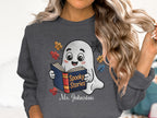 Spooky Stories Ghost Reading Halloween Sweatshirt product type