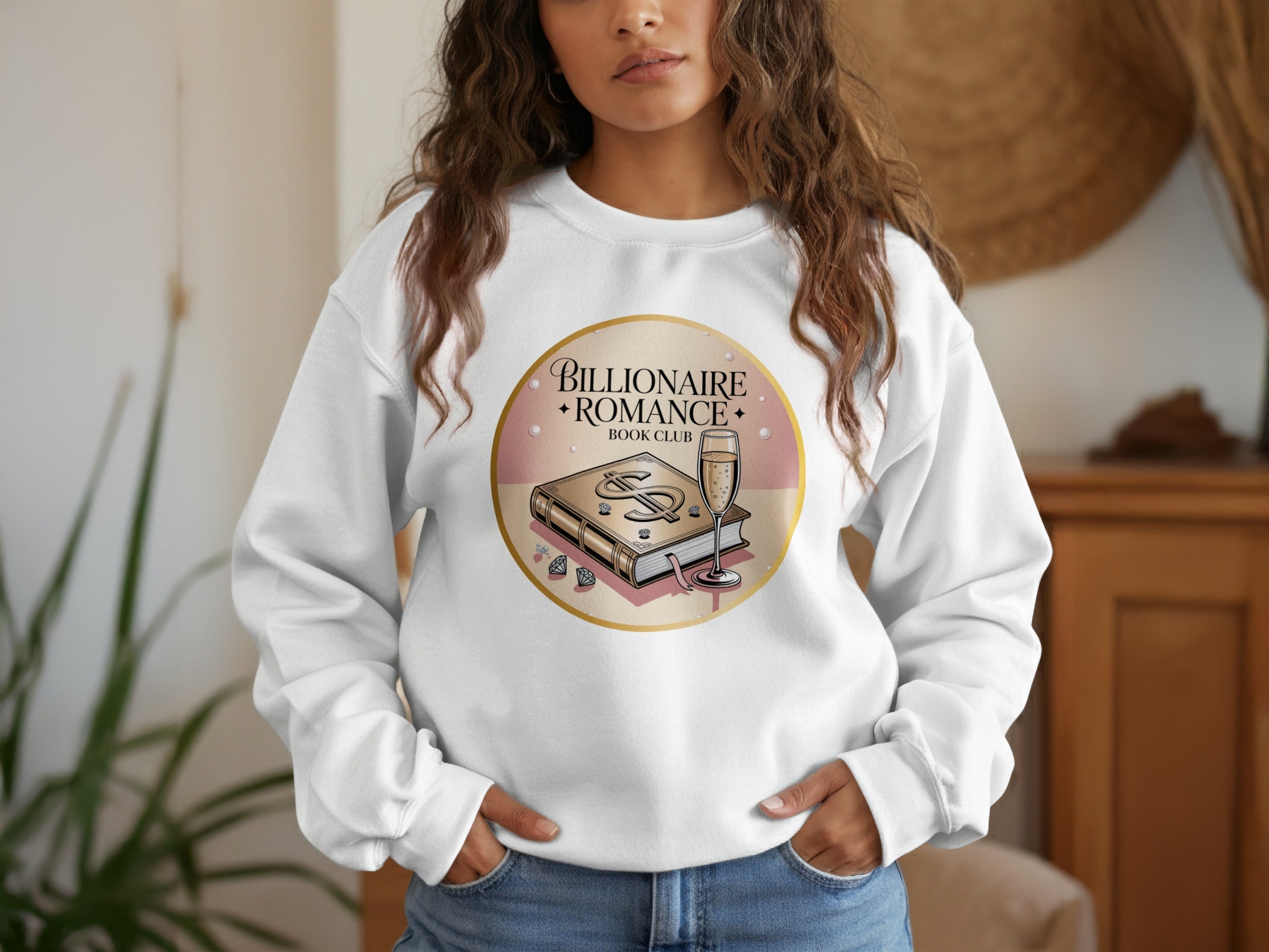 Billionaire Romance Book Club Design Sweatshirt product
