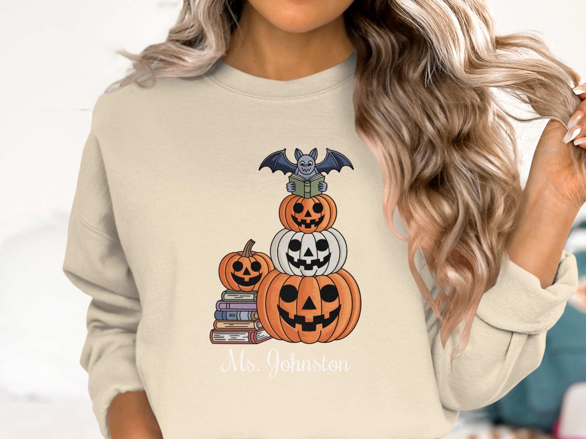 Halloween Personalized Pumpkins Sweatshirt product type