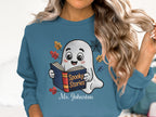 Halloween Ghost Reading Spooky Stories Sweatshirt product