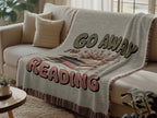 Cozy Decorative Go Away I'm Reading Blanket product