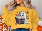 Spooky Stories Ghost Reading Halloween Sweatshirt product type