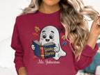 Spooky Stories Ghost Reading Customizable Sweatshirt product