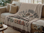 It's a Good Day to Read Book Lovers Blanket product