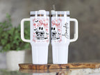 Cute Halloween Ghost and Books Design Tumbler product