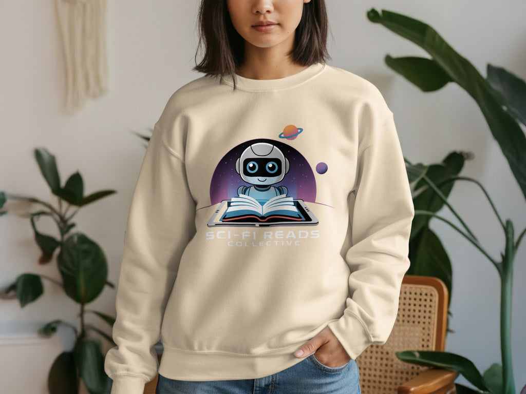 Sci-Fi Reads Collective Robot Sweatshirt product
