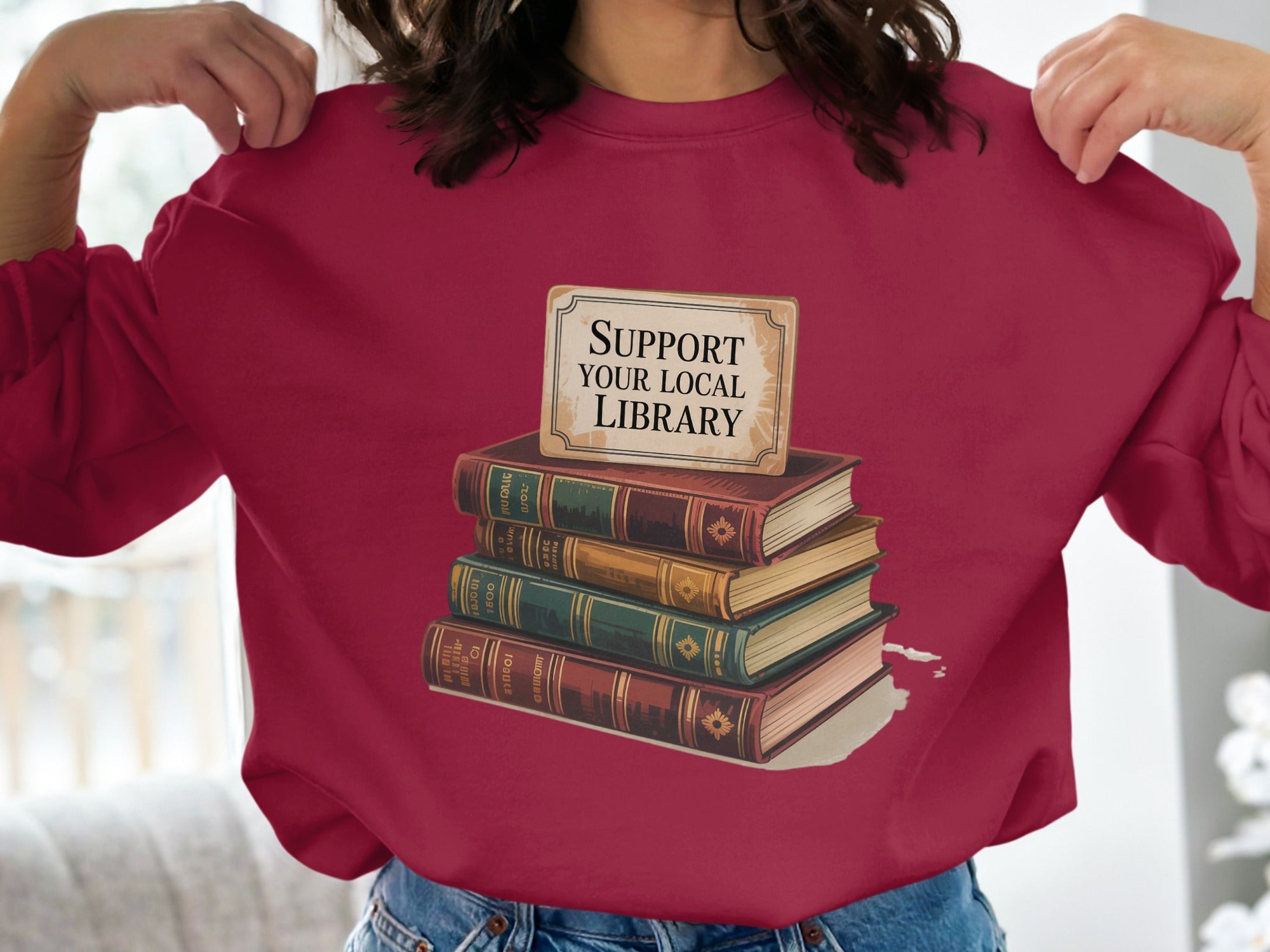 Support Your Local Library with Books product type