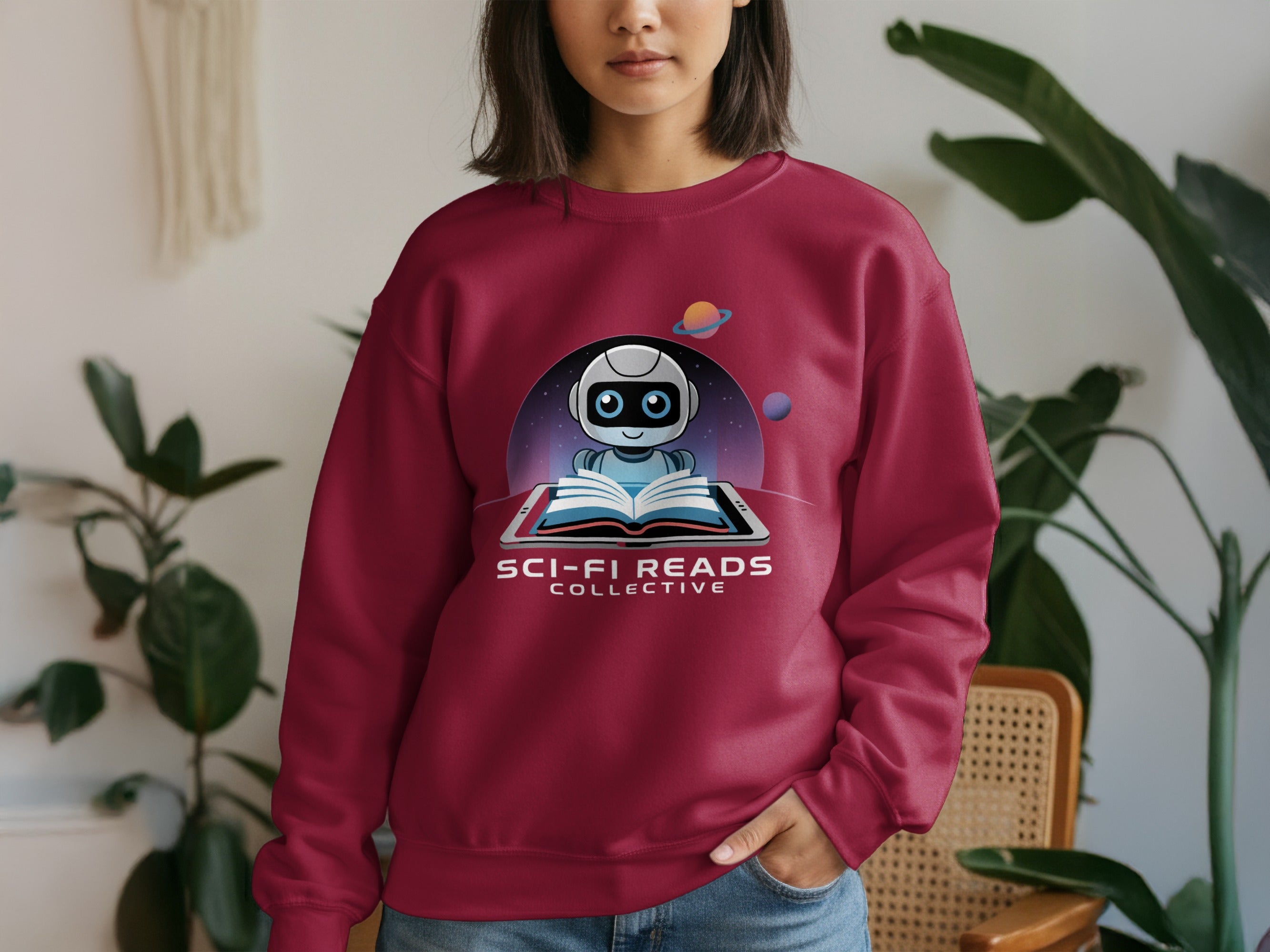Sci-Fi Reads Collective Sweatshirt Unisex Wear Product