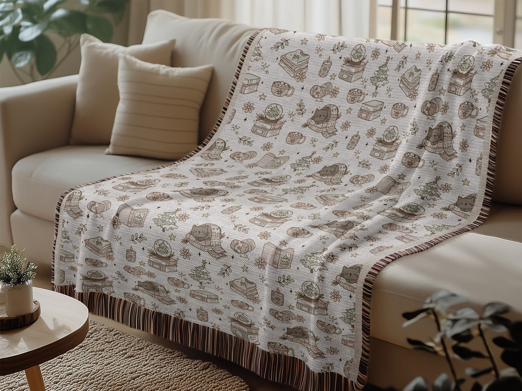 Cozy Decorative Throw Blanket with Woodland Design product