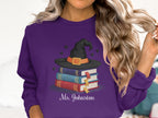 Enchanting Teacher with Books Graphic Women product