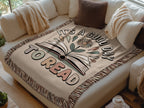 It's A Good Day To Read Blanket product