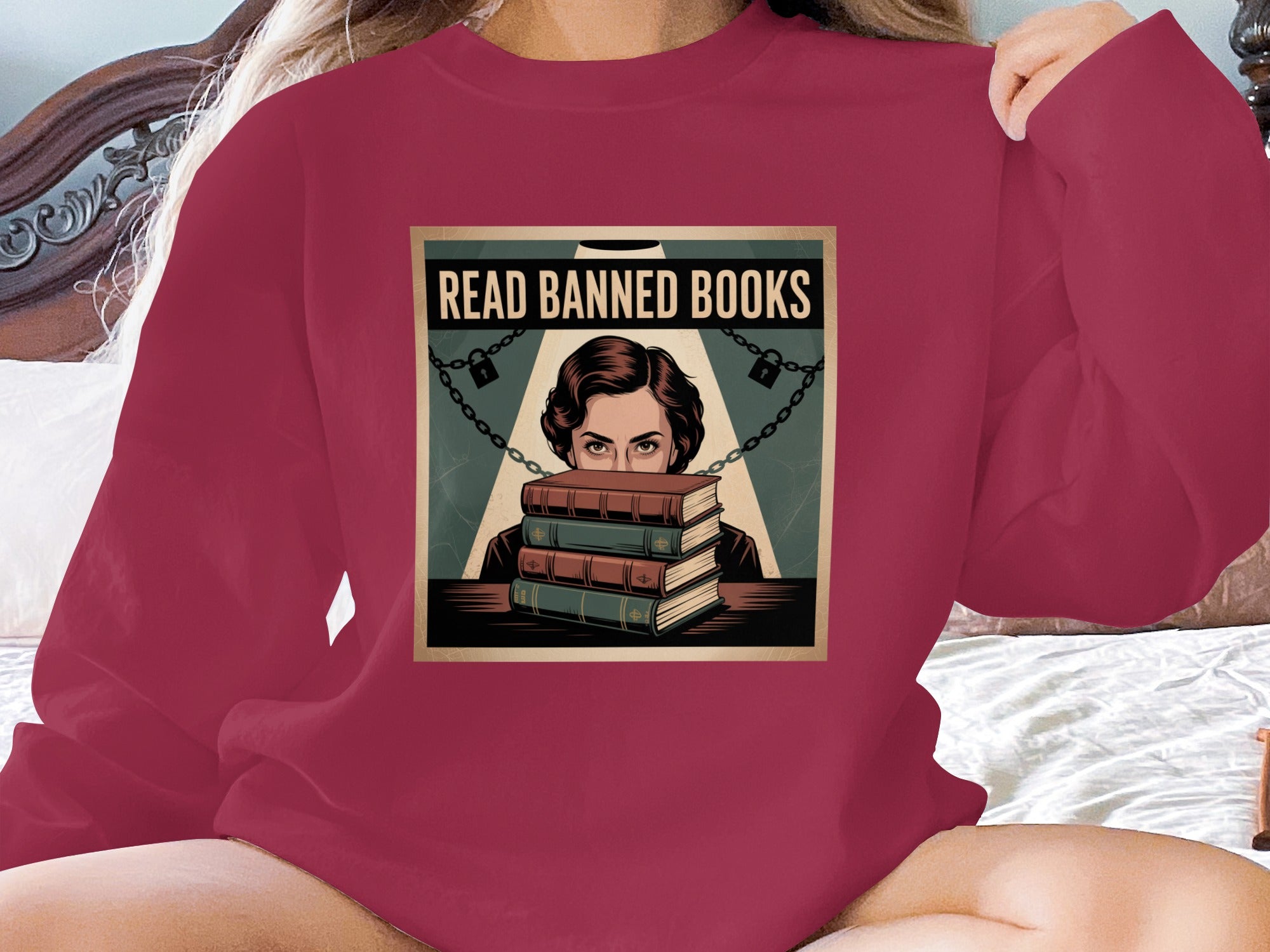 Read Banned Books Graphic Sweatshirt product