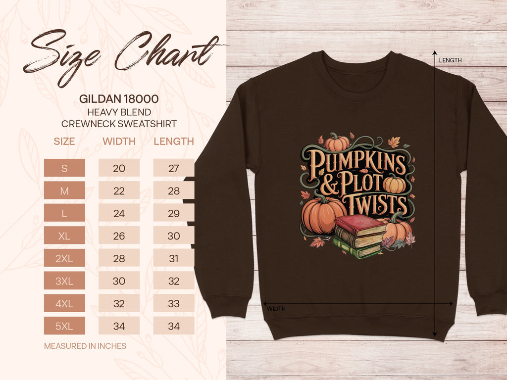 Pumpkins and Plot Twists design sweatshirts product