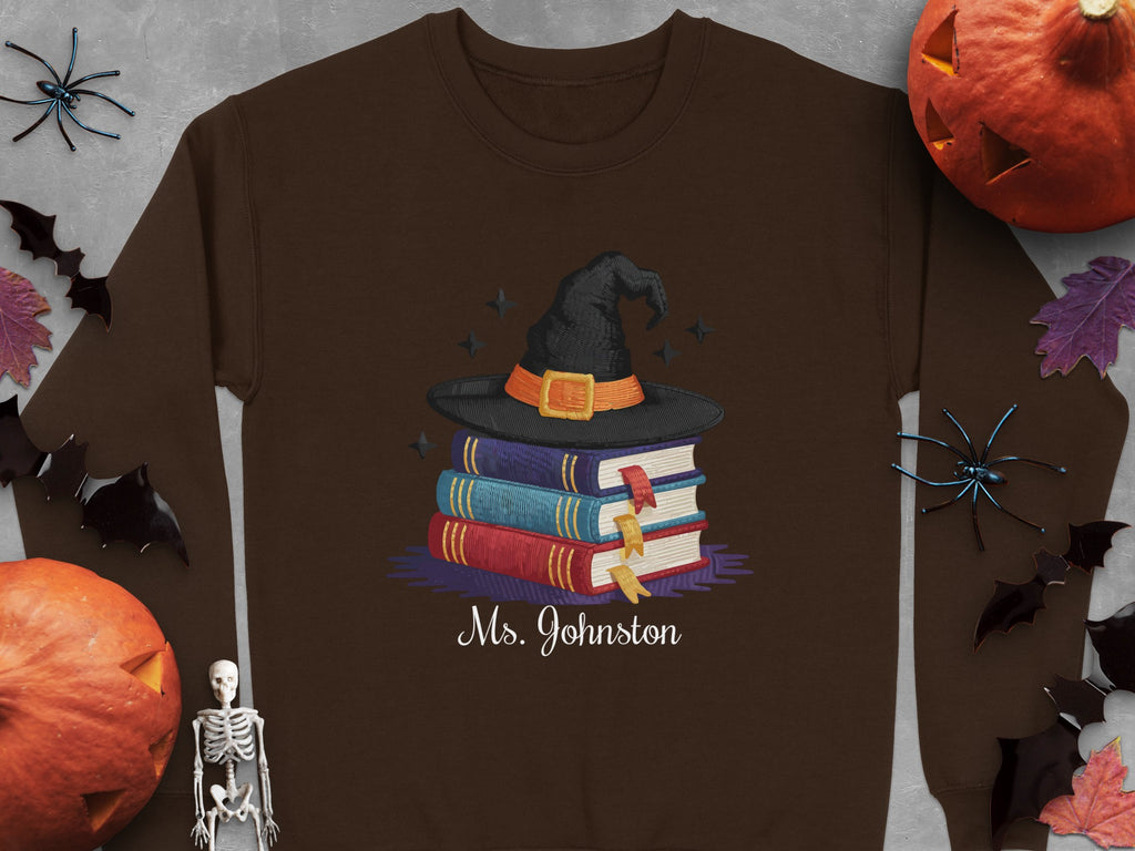 Witch Hat and Books Graphic Sweatshirt product