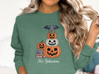 Halloween Pumpkins Reading Personalized Shirt product