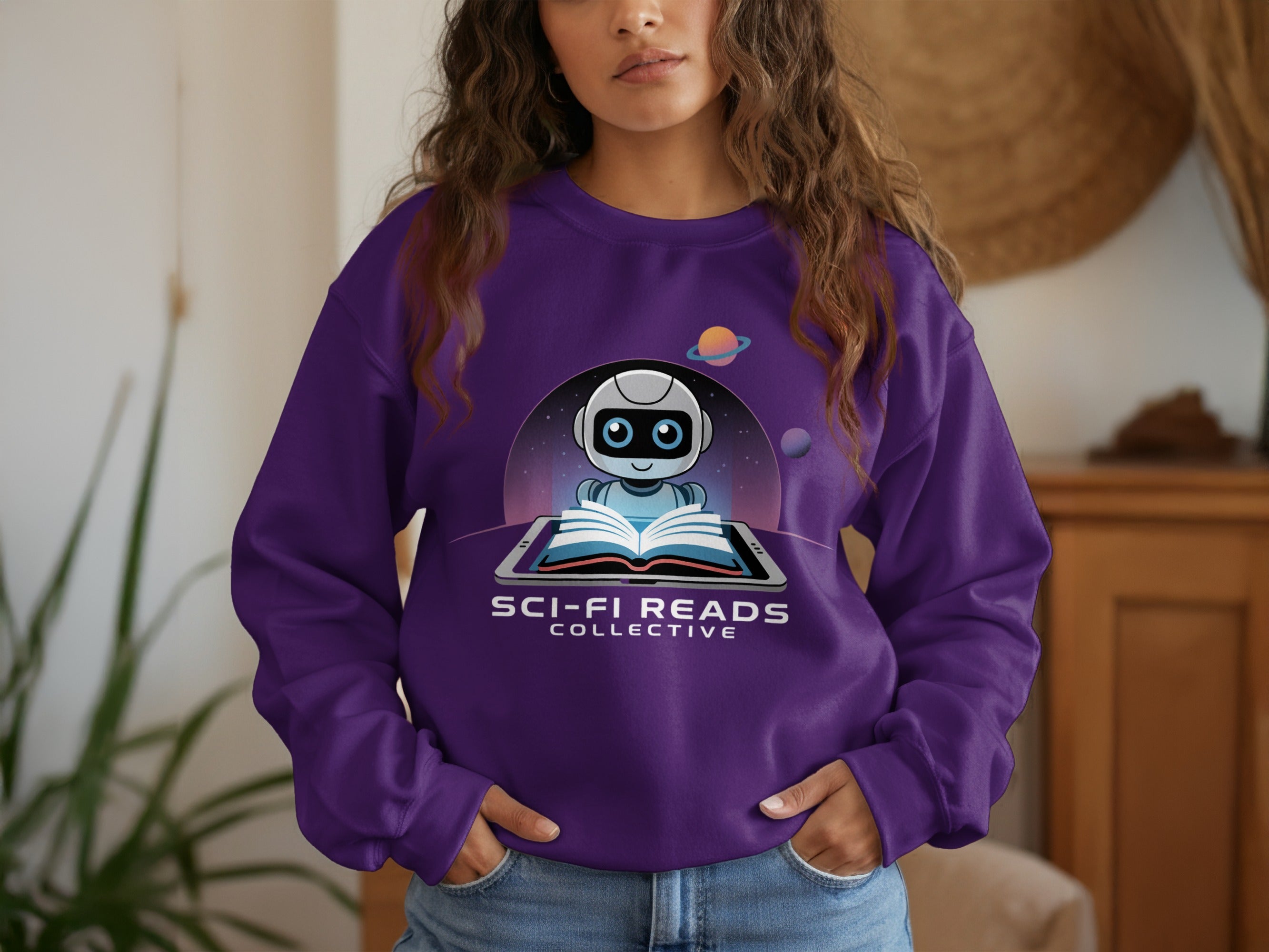 Sci-Fi Reads Collective Graphic Sweatshirt product